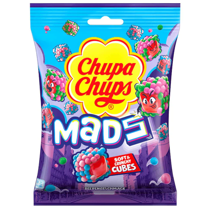 Chupa Chups Mads Berries Gummibonbons 115g /4.06oz