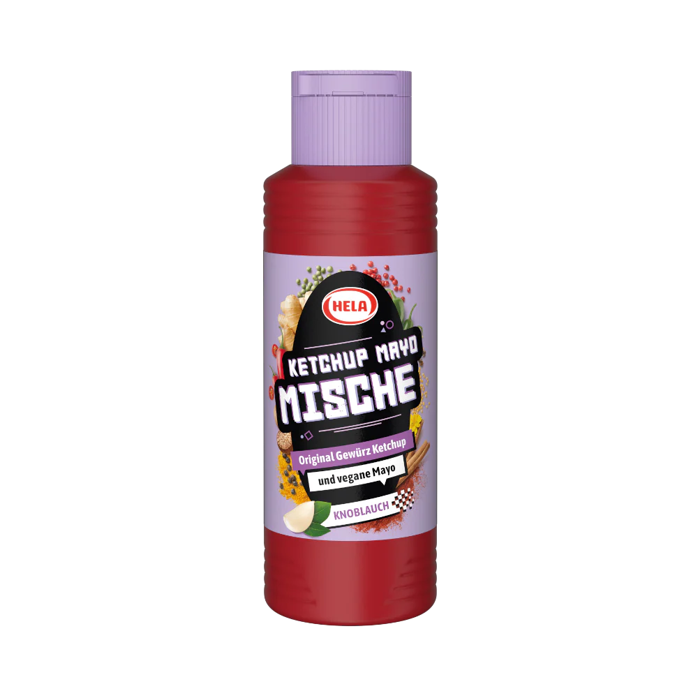 Hela Ketchup Mayo Mische Knoblauch Vegan 300ml / 10.14fl.oz.