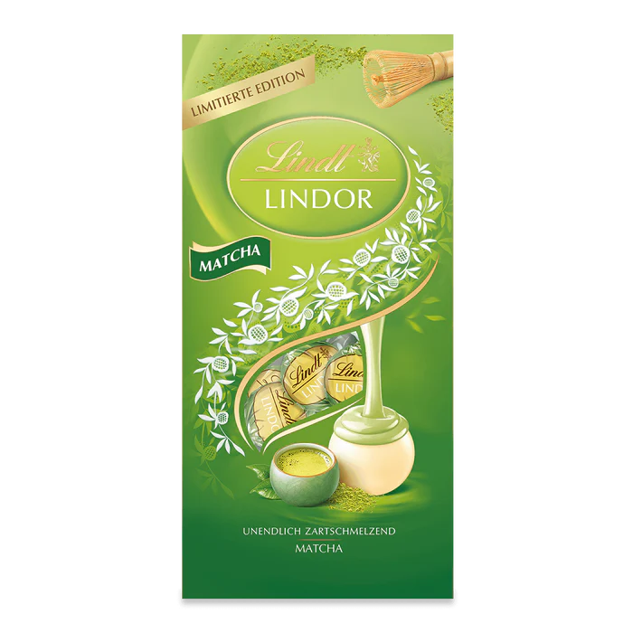 Lindt Lindor Schokoladen Kugeln Matcha 137g / 4.83oz