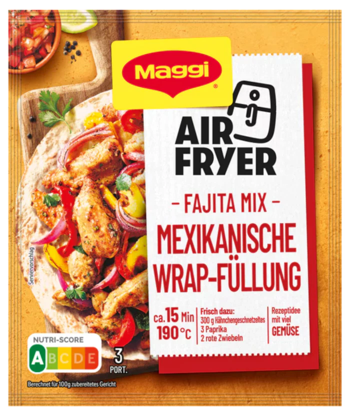 Maggi Fix für Air Fryer Fajita Mix 27g / 0.92oz