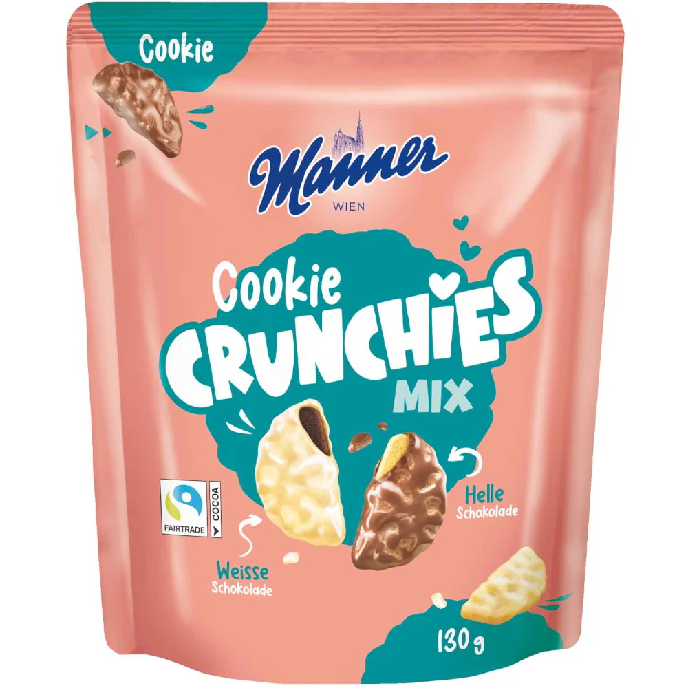 Manner Cookie Crunchies Mix 130g / 4.58oz