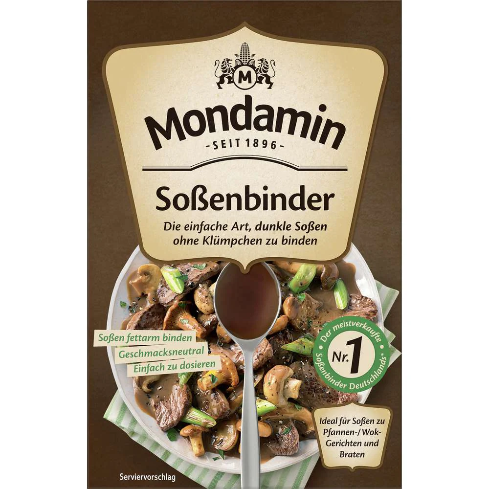 Mondamin Soßenbinder Dunkel 250g / 8.81oz