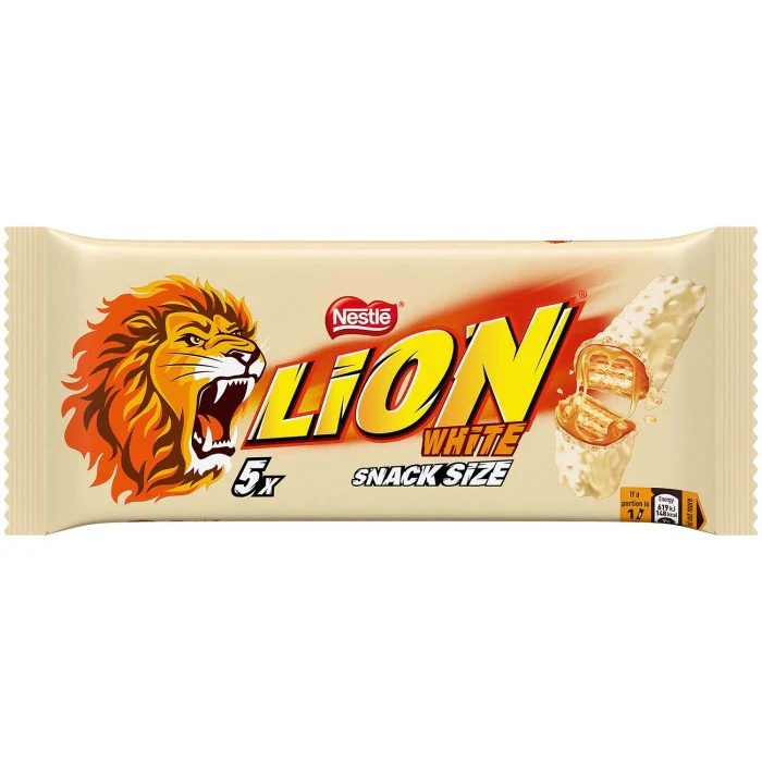 Nestlé Lion white Schoko-Riegel 5 Stück 150g
