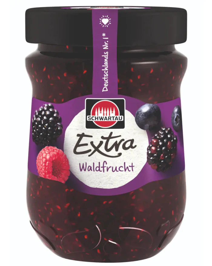 Schwartau Extra Fruchtaufstrich Waldfrucht 340g / 11.99 oz